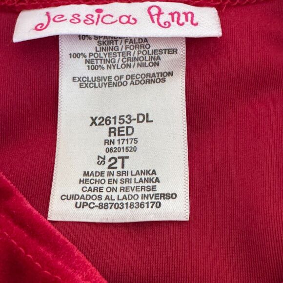 Jessica Ann Girls Holiday Dress 2T - Picture 6 of 8